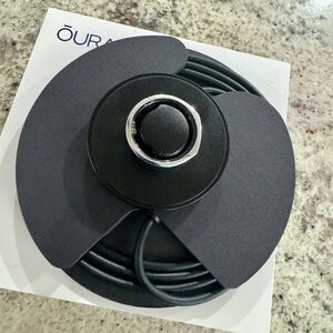 OURA RING! HERITAGE STYLE SILVER…LIKE NEW!